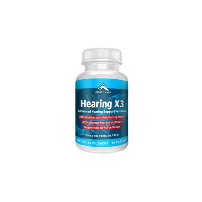 Hearing X3 - capsules for improving hearing