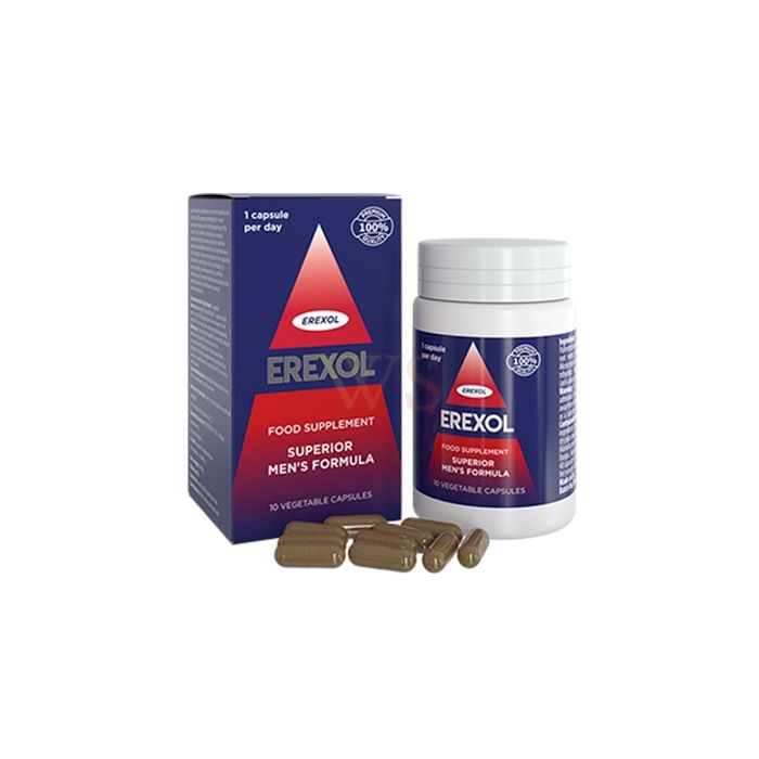 Erexol - cápsulas para prevenção de impotência e prostatite