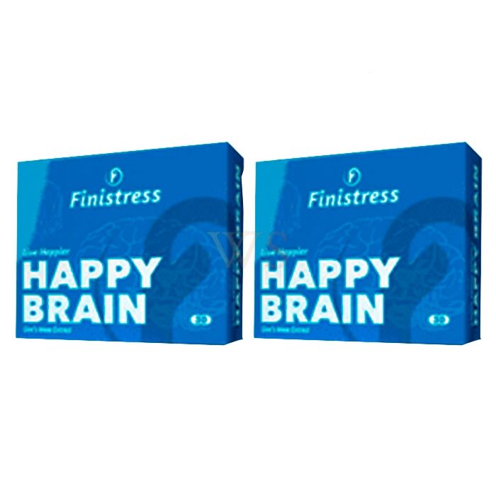 Finistress Happy Brain - beyin aktivitesini iyileştirmek için kapsüller