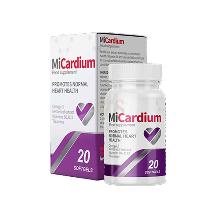 MiCardium - remedio para a presión arterial alta