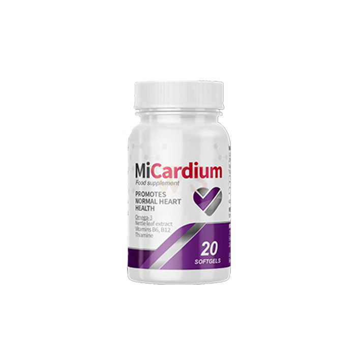 MiCardium - remedio para a presión arterial alta