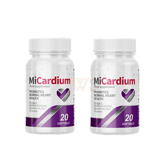 MiCardium - remedio para a presión arterial alta